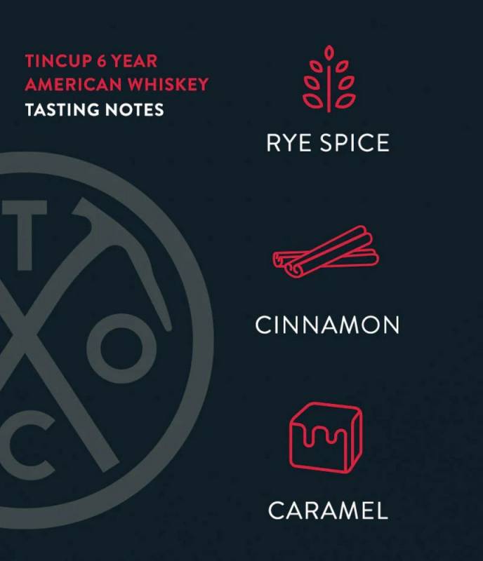 TINCUP 6 Year American Whiskey