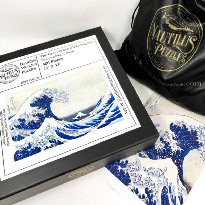 The Great Wave off Kanagawa puzzle by Katsushika Hokusai