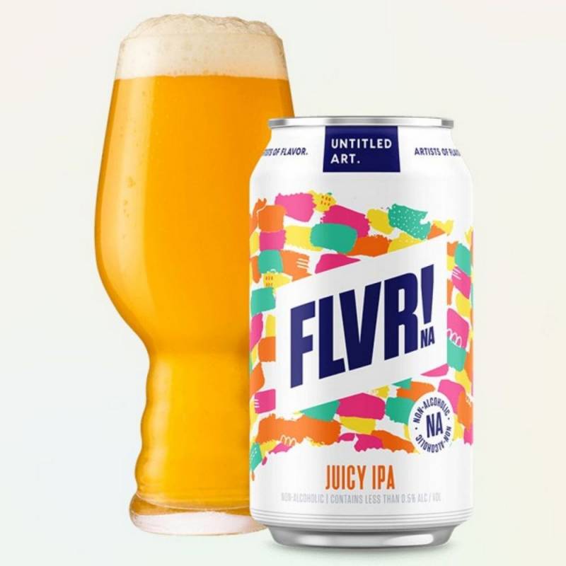 Untitled Art FLVR! Non-Alcoholic Craft Beer 12-Pack Variety Pack