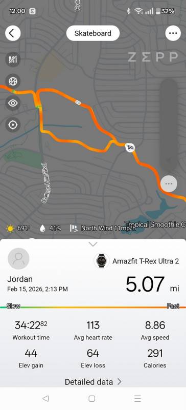 Amazfit T-Rex Ultra 2 Review: A 51mm Titanium Beast That's Built for Big Wrists and Bigger Adventures 20 Zepp app