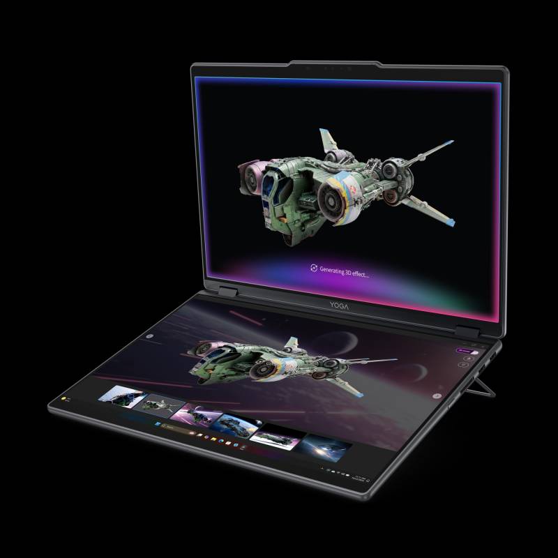 Lenovo Adds Impressive Updates to Yoga, Legion, and IdeaPad Computers While Also Teasing Some Exciting Future Devices! 10 Yoga Book Pro 3D concept