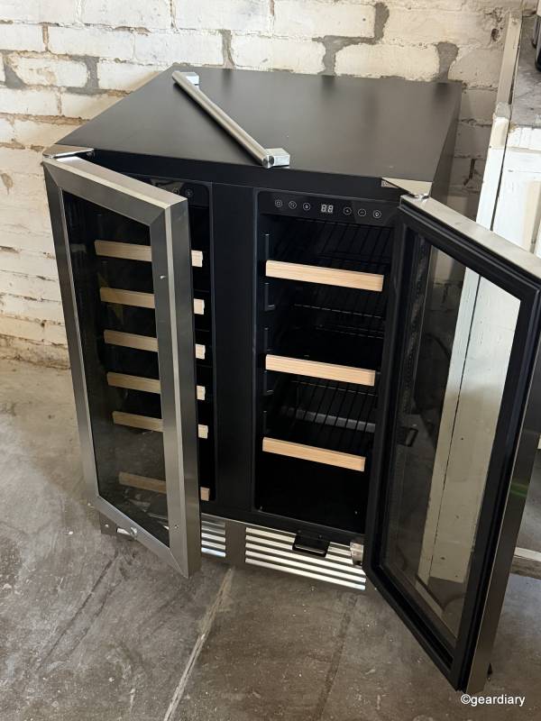 BODEGA JC-115DR 24" Wine and Beverage Refrigerator Review: A Dual-Zone Cooler That Fits Seamlessly into a Growing Wine Setup 2 BODEGA JC-115DR 24-inch Wine and Beverage Refrigerator