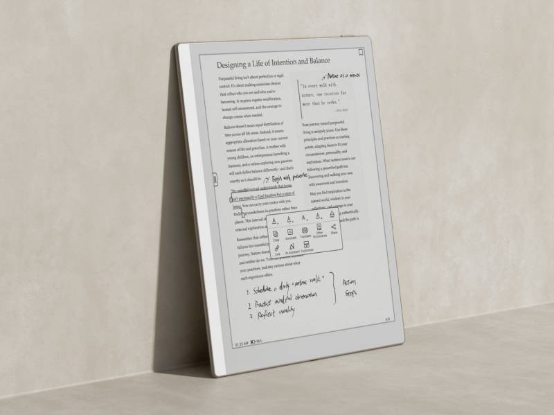 BOOX Go 10.3 (Gen II) E Ink Tablet Adds Front Light and Lighter