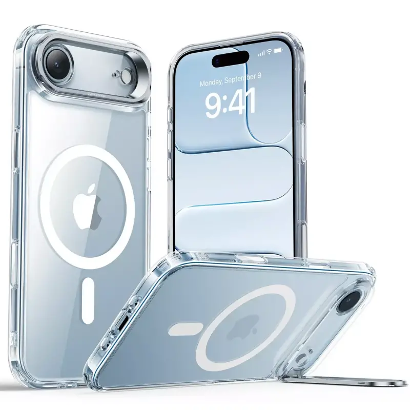 ESR iPhone 17 Classic Hybrid Magnetic Cases with Stash Stand Add Practical and Affordable Protection 5 iPhone Air ESR iPhone 17 Series Classic Hybrid Magnetic Cases with Stash Stand