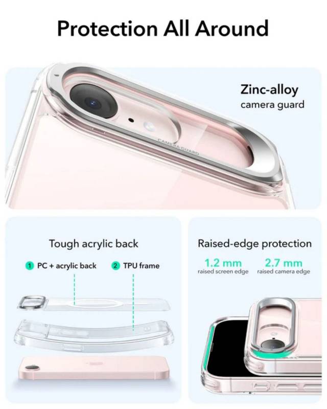 ESR iPhone 17 Classic Hybrid Magnetic Cases with Stash Stand Add Practical and Affordable Protection 1 ESR iPhone 17 Series Classic Hybrid Magnetic Cases with Stash Stand