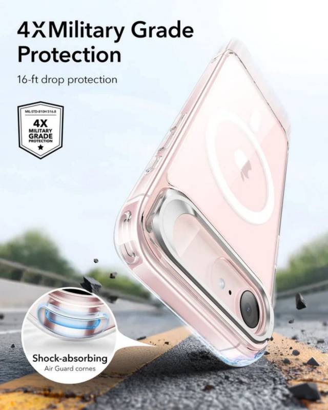 ESR iPhone 17 Classic Hybrid Magnetic Cases with Stash Stand Add Practical and Affordable Protection 7 ESR iPhone 17 Series Classic Hybrid Magnetic Cases with Stash Stand
