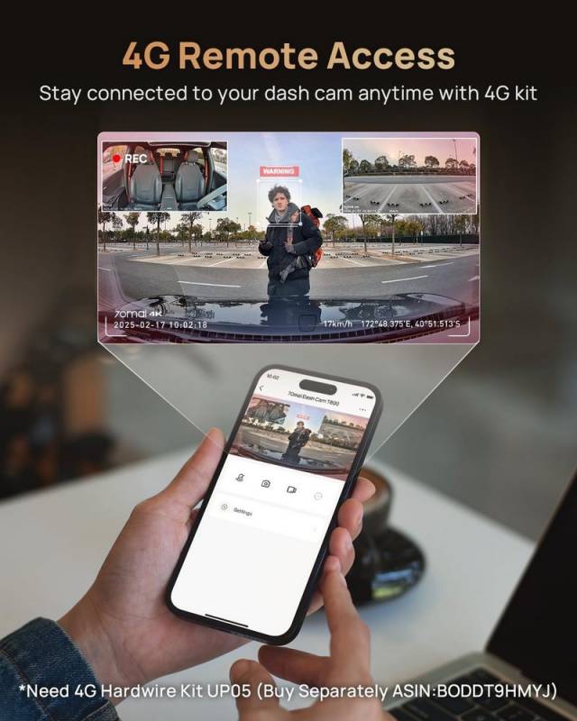 70mai Dash Cam T800