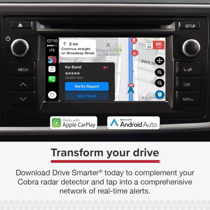 The Cobra RAD 490i Aims to Be Faster, Quieter, and Less Annoying on Your Windshield