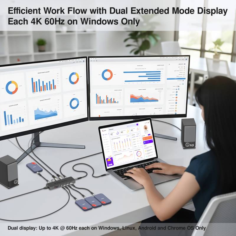 EZQuest 12-in1 Pro Series USB-C Multimedia Hub Adapter