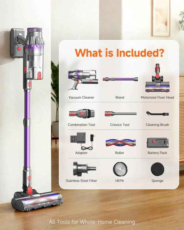 FEPPO Cordless Vacuum Cleaner