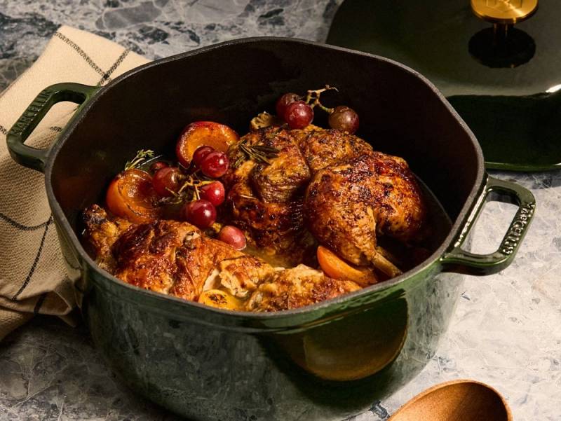Marcellin 3-Piece Enameled Cast Iron Dutch Oven