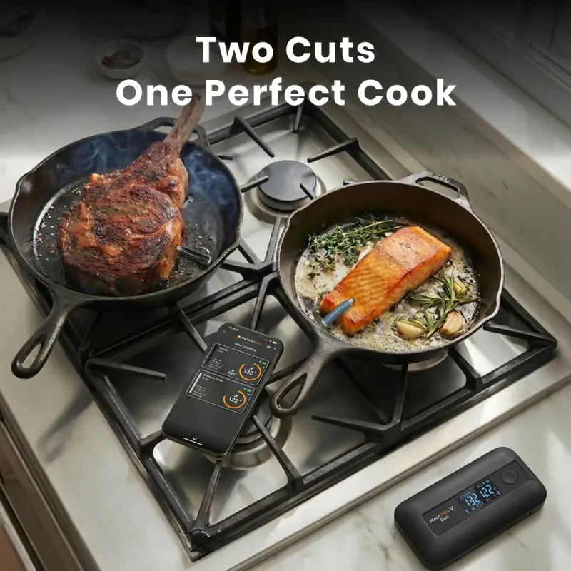 MeatStick V Duo Brings Dual-Probe Precision to Your Backyard BBQ 2 MeatStick V Duo