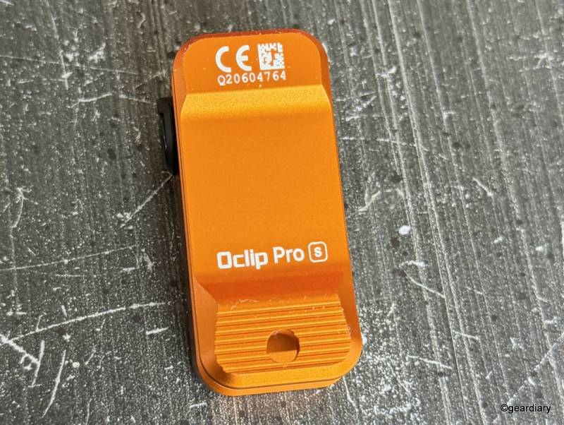 The clip on the Olight Oclip Pro S