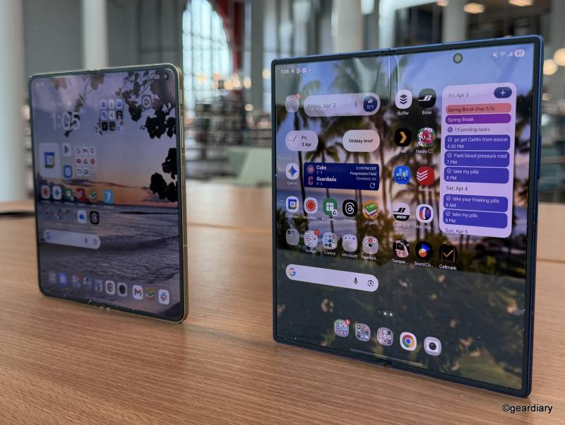 OPPO Find N6 vs. Samsung Galaxy Z Fold 7: The Foldable Fight Samsung Might Not Win 12 Samsung Galaxy Z Fold7 vs OPPO Find N6