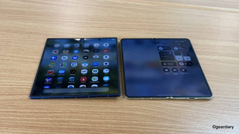 OPPO Find N6 vs. Samsung Galaxy Z Fold 7: The Foldable Fight Samsung Might Not Win 7 Samsung Galaxy Z Fold7 vs OPPO Find N6