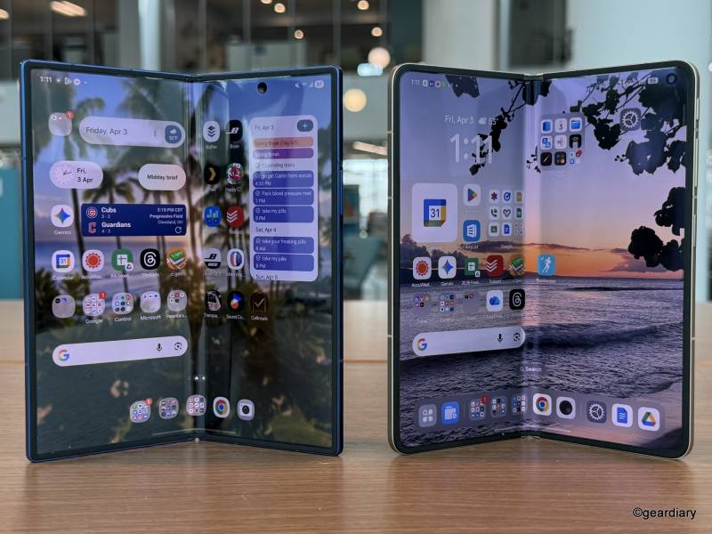 OPPO Find N6 vs. Samsung Galaxy Z Fold 7: The Foldable Fight Samsung Might Not Win 1 Samsung Galaxy Z Fold7 vs OPPO Find N6