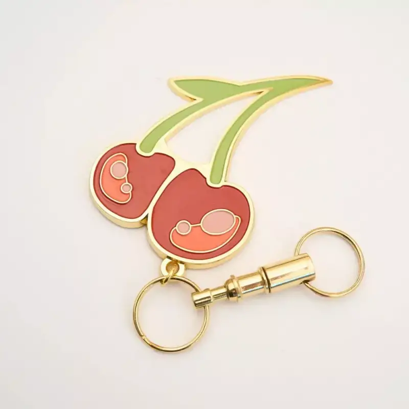 Tiny Protectors Cherry Safety Keychain