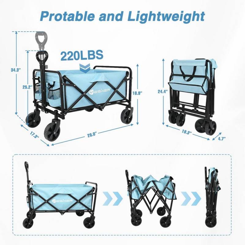 Yesker Foldable Wagon