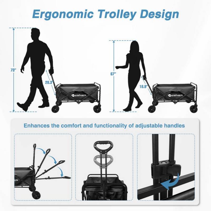 Yesker Foldable Wagon