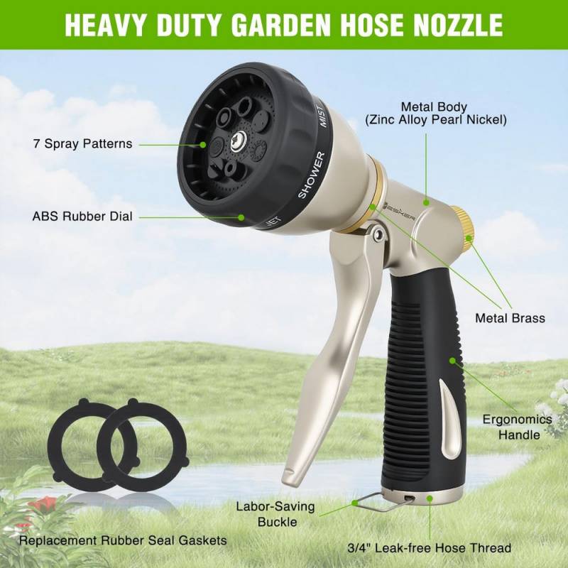 Yesker Garden Hose Nozzle.