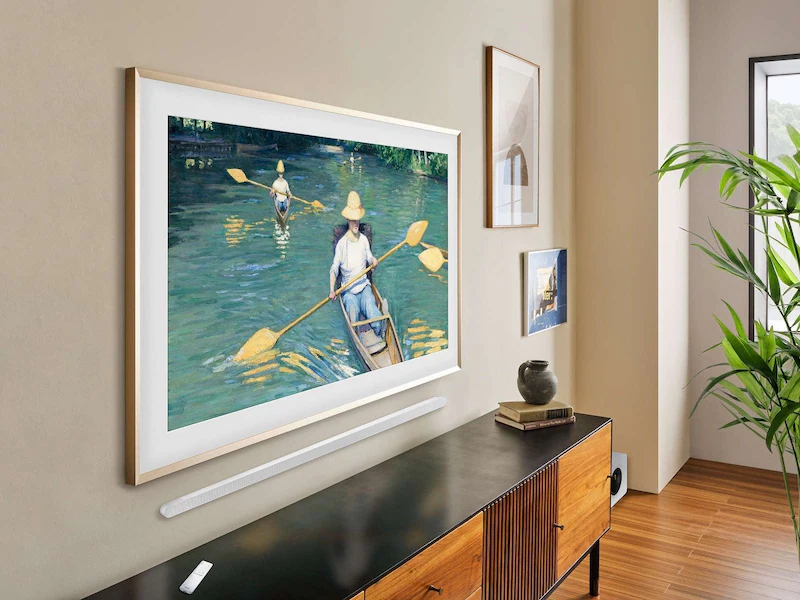 The Samsung 2026 TV Lineup Goes Big on Mini LED, OLED, Micro RGB, and Vision AI 11 Samsung's The Frame with an S-Series Soundbar
