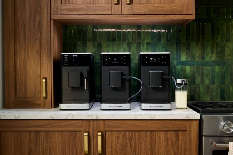 KitchenAid Fully Automatic Espresso Machines with Iced Coffee Want to Make Your Coffee Shop Habit Look Excessive 1 KitchenAid KF2, K3, and K4
