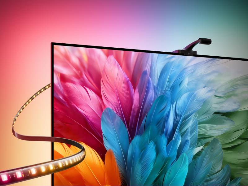 Govee TV Backlight 3 Wants to Make Your TV Wall Work a Little Harder 4 Govee TV Backlight 3