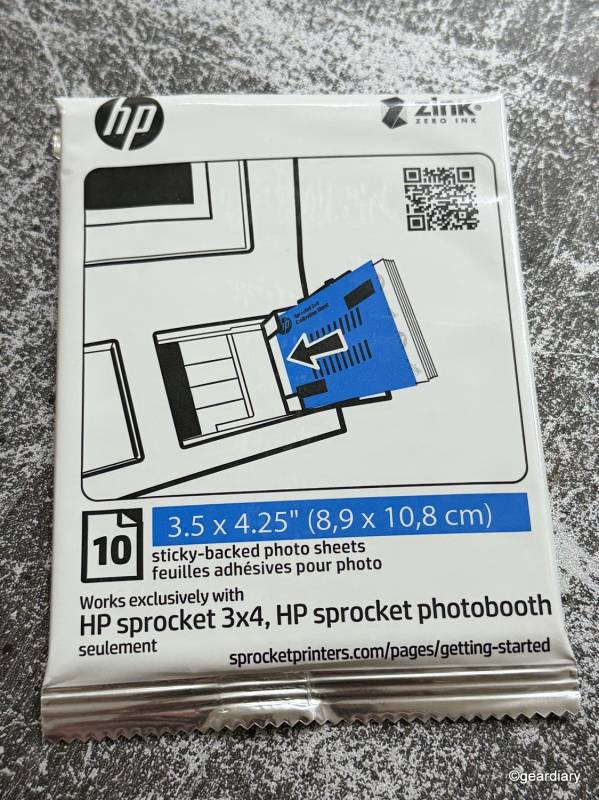HP Sprocket Photobooth Review: A Party-Ready Photo Booth That Prints, Shares, and Actually Makes Sense 2 HP Sprocket Photobooth Zink paper