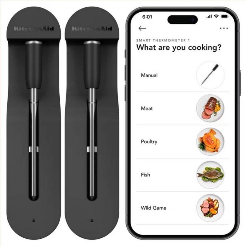 KitchenAid Smart Thermometer Takes a More Guided Approach to Getting Dinner Right 6 KitchenAid Smart Thermometer