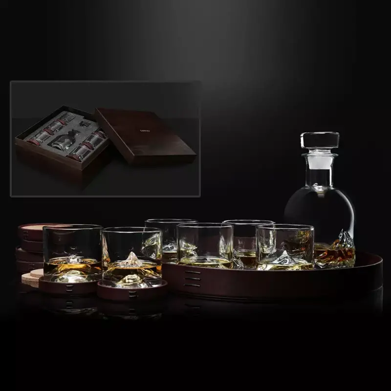 Gear Diary's 2026 Father's Day Gift Guide & Giveaway: Smart, Stylish, and Useful Gifts That Dad Will Love 258 LIITON Luxury Crystal Whiskey Peaks Set
