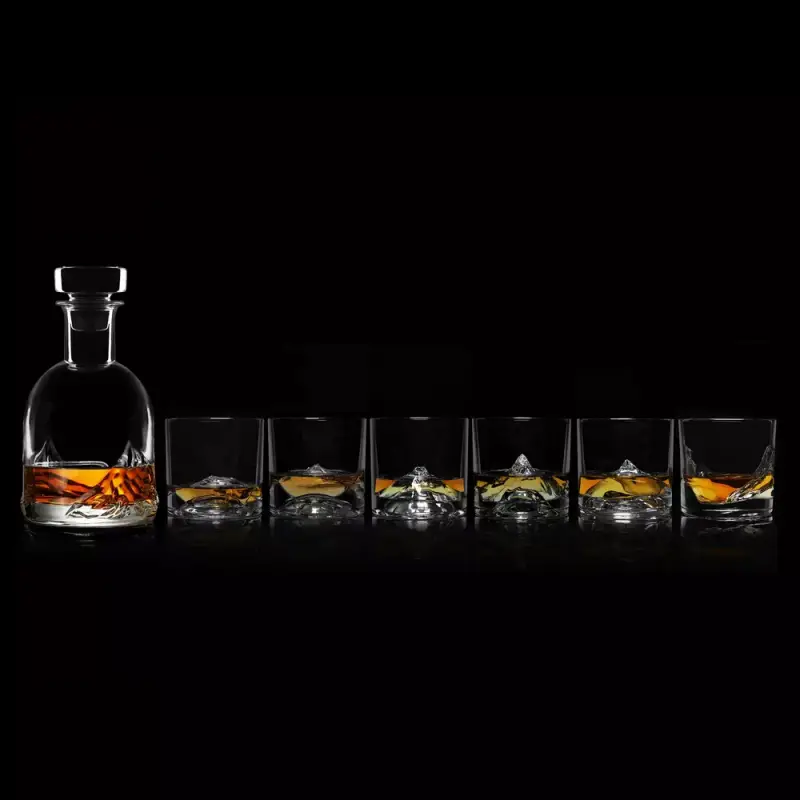 Gear Diary's 2026 Father's Day Gift Guide & Giveaway: Smart, Stylish, and Useful Gifts That Dad Will Love 259 LIITON Luxury Crystal Whiskey Peaks Set