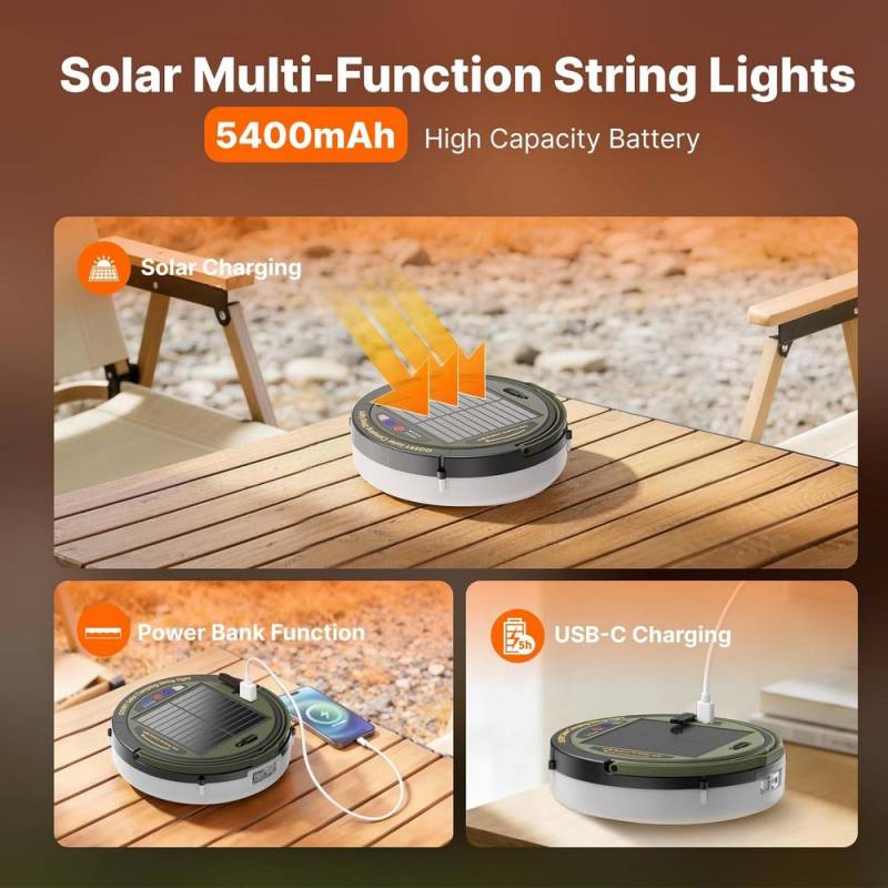 Gear Diary's 2026 Father's Day Gift Guide & Giveaway: Smart, Stylish, and Useful Gifts That Dad Will Love 73 OGERY Solar Camping String Lights