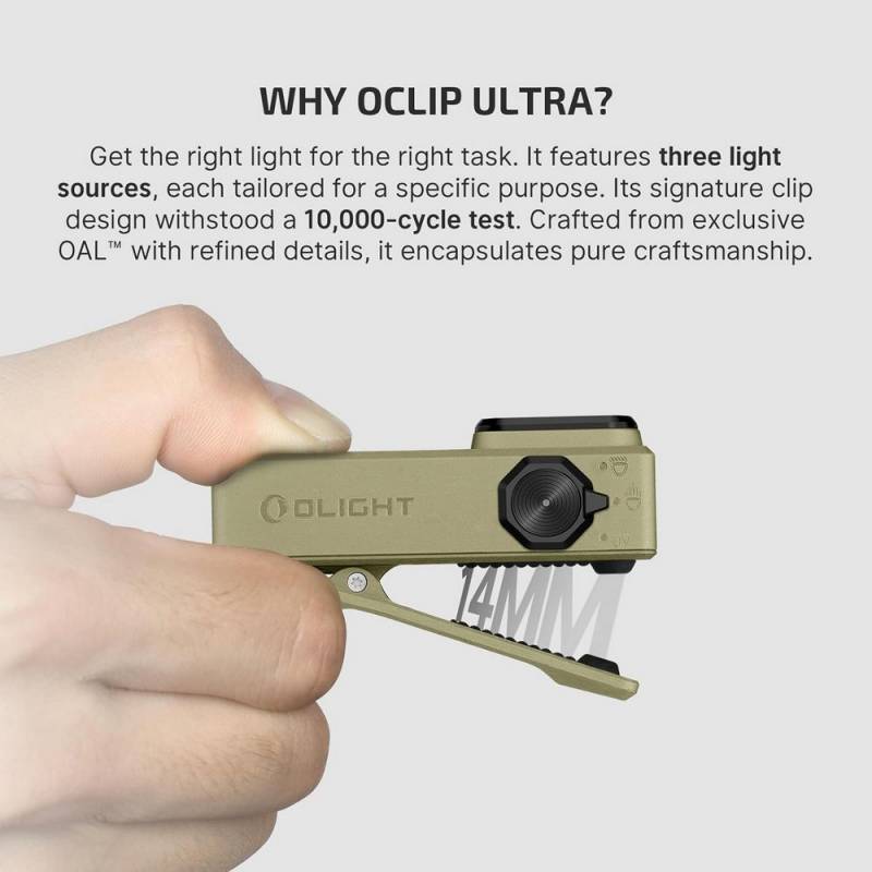 Gear Diary's 2026 Father's Day Gift Guide & Giveaway: Smart, Stylish, and Useful Gifts That Dad Will Love 44 OLIGHT Oclip Ultra