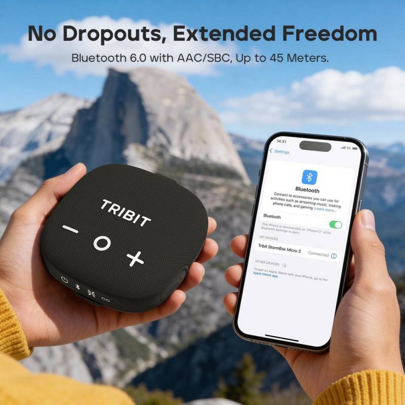 Gear Diary's 2026 Father's Day Gift Guide & Giveaway: Smart, Stylish, and Useful Gifts That Dad Will Love 161 TRIBIT StormBox Micro 3 Portable Speaker
