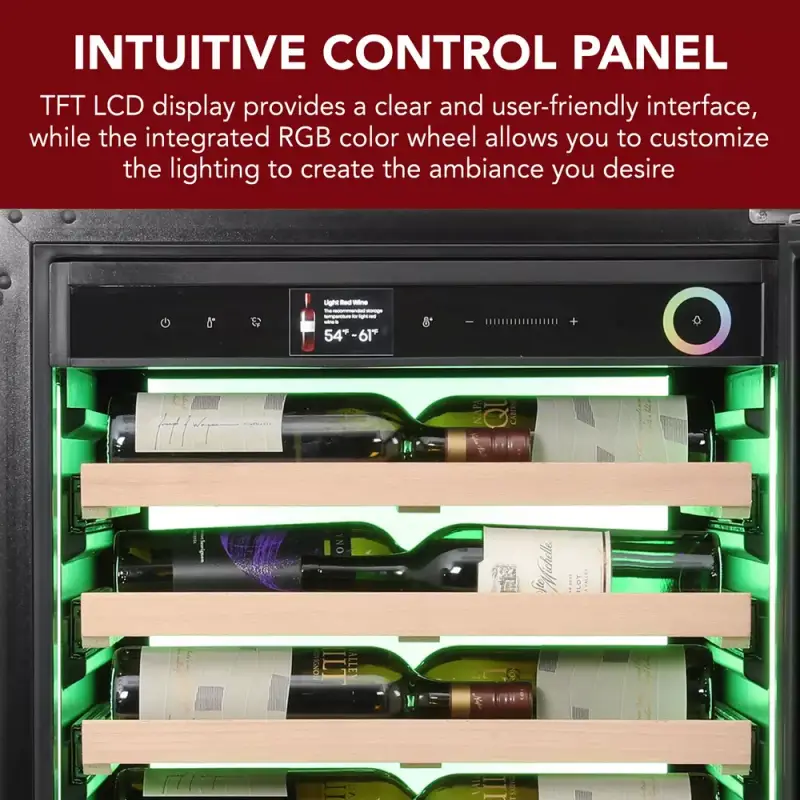 Gear Diary's 2026 Father's Day Gift Guide & Giveaway: Smart, Stylish, and Useful Gifts That Dad Will Love 313 Vinotemp Vinoglow 41-Bottle Single-Zone Wine Cooler