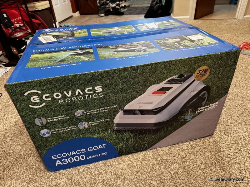 ECOVACS GOAT A3000 LiDAR PRO Review: Gorgeous Lawn Lines, Clever Edge Trimming, and One Pricey Catch 1 ECOVACS GOAT A3000 LiDAR PRO