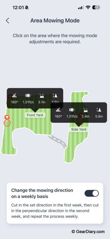 ECOVACS GOAT A3000 LiDAR PRO Review: Gorgeous Lawn Lines, Clever Edge Trimming, and One Pricey Catch 23 ECOVACS GOAT A3000 LiDAR PRO Review: Gorgeous Lawn Lines, Clever Edge Trimming, and One Pricey Catch