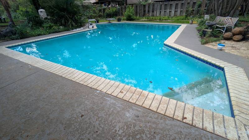 Beatbot AquaSense X AI Robotic Pool Cleaner Review: A High-Tech Pool Butler That Cleans Up After You and Itself 63 The author's pool