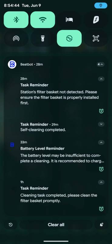 Beatbot AquaSense X AI Robotic Pool Cleaner Review: A High-Tech Pool Butler That Cleans Up After You and Itself 77 Beatbot app