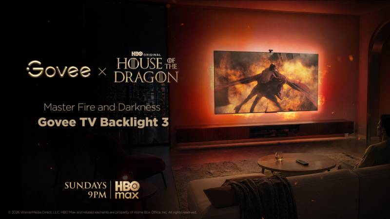 Govee Brings "House of the Dragon" Lighting Effects to Its TV Backlight Lineup 3 Govee and House of the Dragon