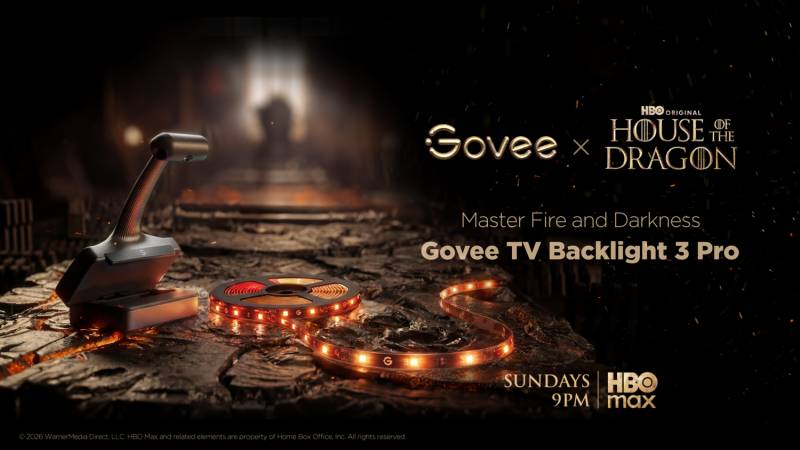 Govee Brings "House of the Dragon" Lighting Effects to Its TV Backlight Lineup 1 Govee and House of the Dragon