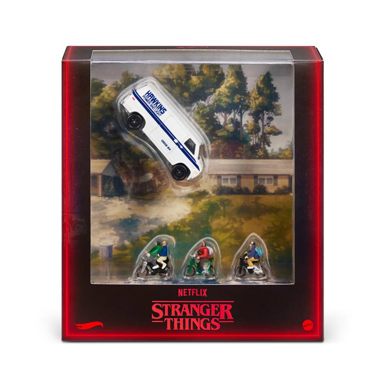 Hot Wheels Goes Full Fandom for Comic-Con 2026 with KPop Demon Hunters, Stranger Things, and Top Gun Collectibles 7 Hot Wheels Stranger Things 10th Anniversary Hawkins Van