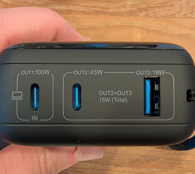 INIU Cougar P63 Power Bank Review: A Powerful and Handy Little Charger 2 INIU Cougar P63 power bank ports