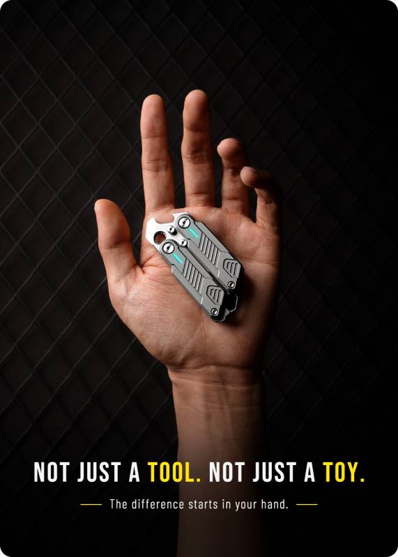 The KESTREL Flip Tool Brings Fidget-Friendly Precision to Everyday Carry 8 KESTREL Flip Tool