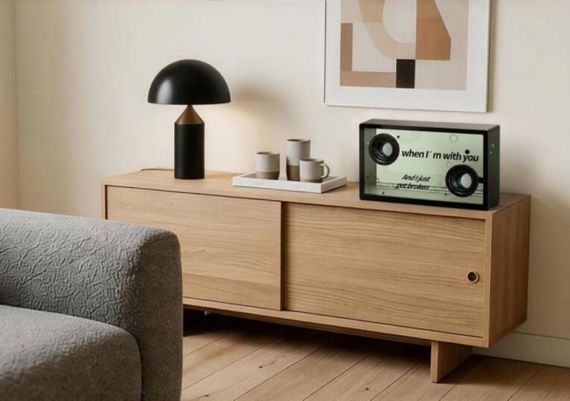 MorningBlues SonicGlass A1 Transparent Speaker Turns Your Music into the Main Event 4 MorningBlues SonicGlass A1 Transparent Speaker