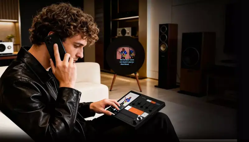 MorningBlues SonicGlass A1 Transparent Speaker Turns Your Music into the Main Event 15 Music Hub 1 speaker controller