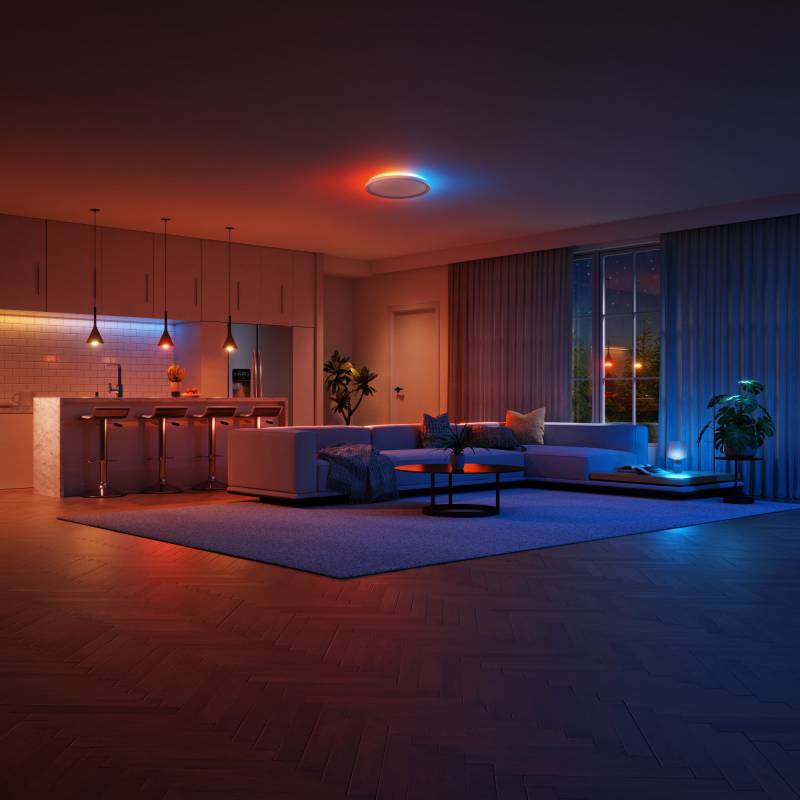 The Nanoleaf Smart Multicolor Ceiling Light Does More Than Just Brighten the Room 5 Nanoleaf Smart Multicolor Ceiling Light