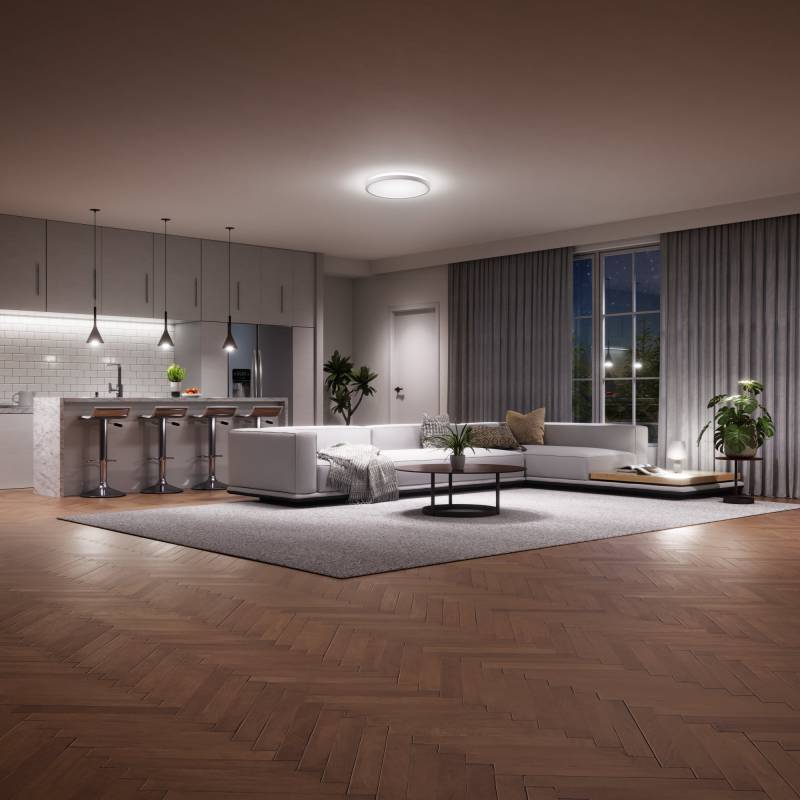 The Nanoleaf Smart Multicolor Ceiling Light Does More Than Just Brighten the Room 4 Nanoleaf Smart Multicolor Ceiling Light