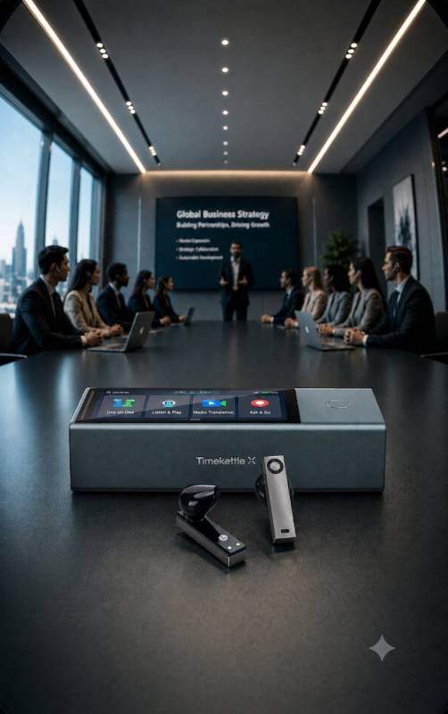 Timekettle X1 Meeting Interpreter Hub Wants to Make Multilingual Meetings Less Chaotic 2 Timekettle X1 Meeting Interpreter Hub
