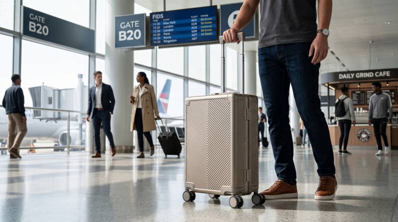 Titaner Voyager urns the Carry-On Into a Titanium Gear Vault for Travelers Who Pack the Good Stuff 3 Titaner Voyager